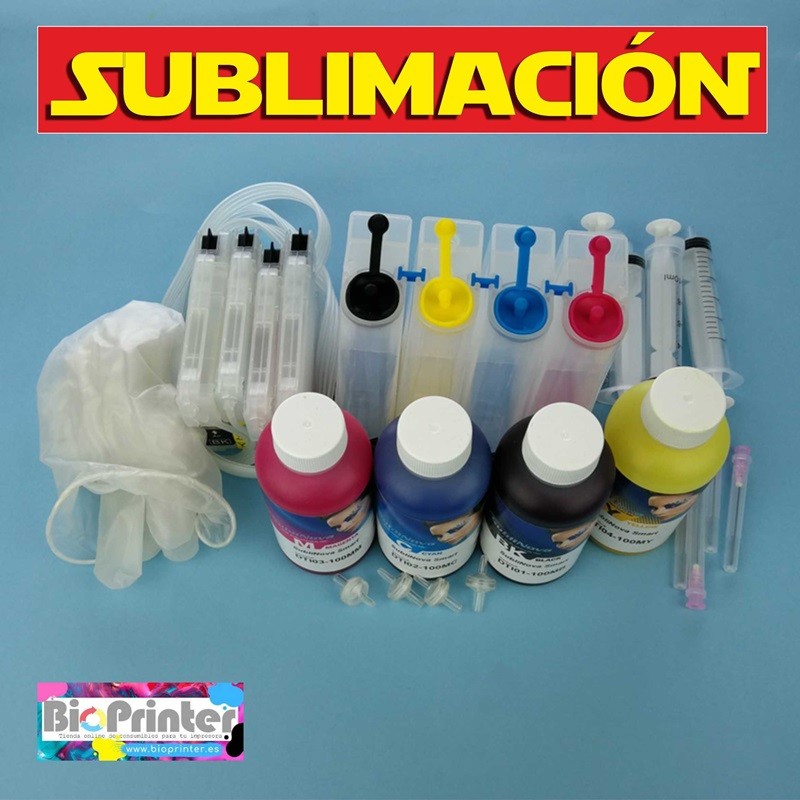 CISS PACK WITH SUBLIMATION INK FOR BROTHER PRINTERS