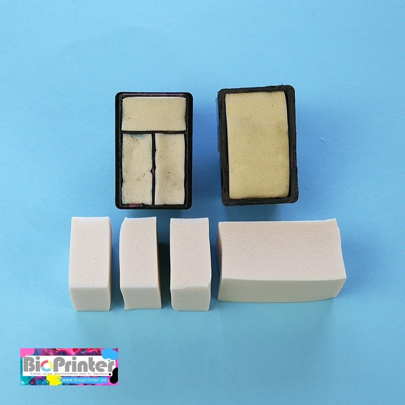 SPARE SPONGES XL CARTRIDGES HP