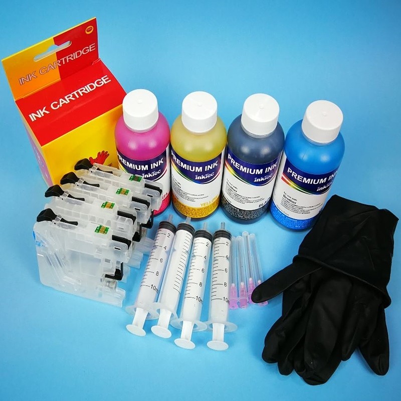 PACK REFILLABLE CARTRIDGES  WITH INK