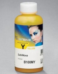 TINTA DE SUBLIMACION INKTEC SUBLINOVA SMART  BOTELLA 100ml AMARILLO 