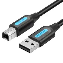 Cable USB 2.0 Tipo A - B 1.5m Negro