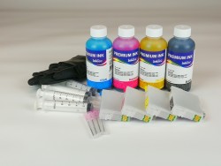 EPSON T18 T18XL T1811 T1814 T1801 T1804 CARTUCHOS RECARGABLES AUTORESETEABLES CON TINTA