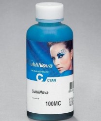 TINTA DE SUBLIMACION INKTEC SUBLINOVA SMART BOTELLA 100ml CYAN