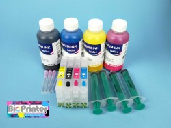 EPSON 35 y 35XL CARTUCHOS RECARGABLES AUTORESETEABLES CON TINTA