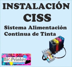 INSTALACIÓN CISS (SISTEMA CONTINUO)
