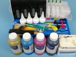 KIT CISS PARA BROTHER  LC3217 LC3219XL CON TINTA Y RESETEADOR