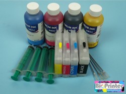 Brother LC970 LC1000 Cartuchos Recargables con Tinta