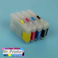 Brother LC1000 LC970 LC960 Pack Cartuchos Recargables