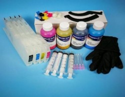 Cartuchos Recargables Brother LC123 Vacíos de Gran Capacidad Autoreseteables con Tinta